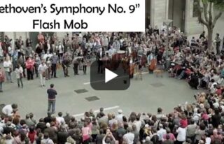 Flashmob Flash Mob – Ode an die Freude ( Ode to Joy ) Beethoven Symphony No.9 classical music