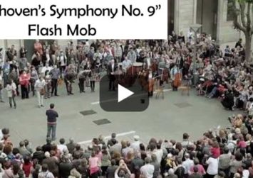 Flashmob Flash Mob – Ode an die Freude ( Ode to Joy ) Beethoven Symphony No.9 classical music