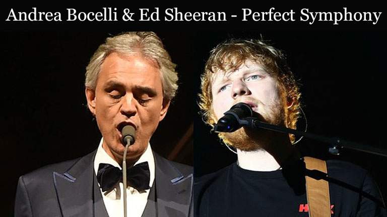Ed Sheeran – Perfect Symphony feat. Andrea Bocelli