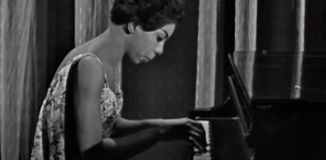 Famous Jazz star Nina Simone performing Bach in the song Love Me Or Leave Me