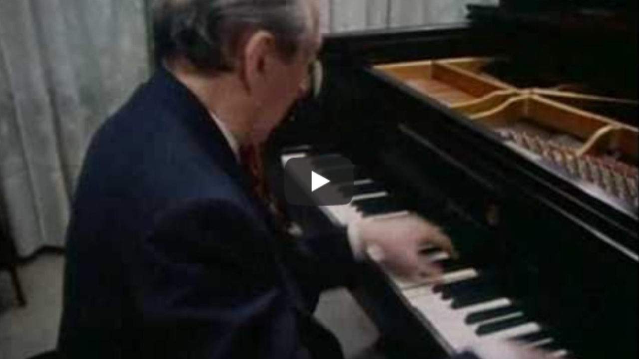 Horowitz plays "Etude op. 10 n. 5" by Chopin
