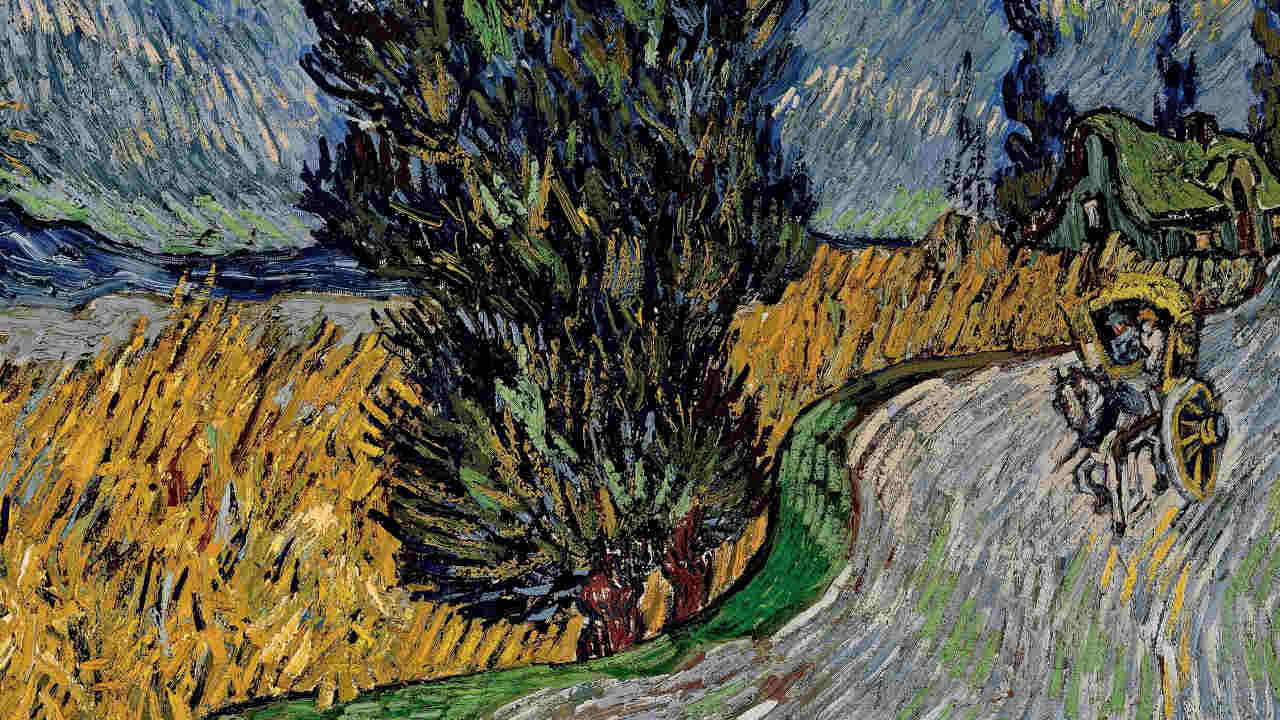 Road with Cypress and Star, Vincent van Gogh