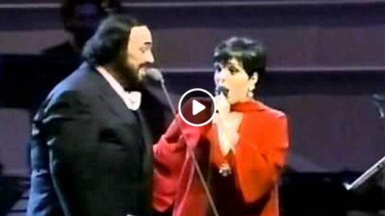 Luciano Pavarotti and Liza Minnelli’s iconic duet from ‘New York, New York’