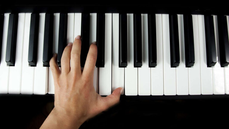 When you only have your left hand to play the piano